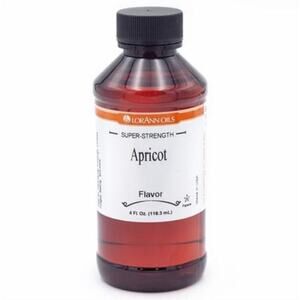 Lorann Oils Super Strength Apricot Flavor 4 Ounce Bottle